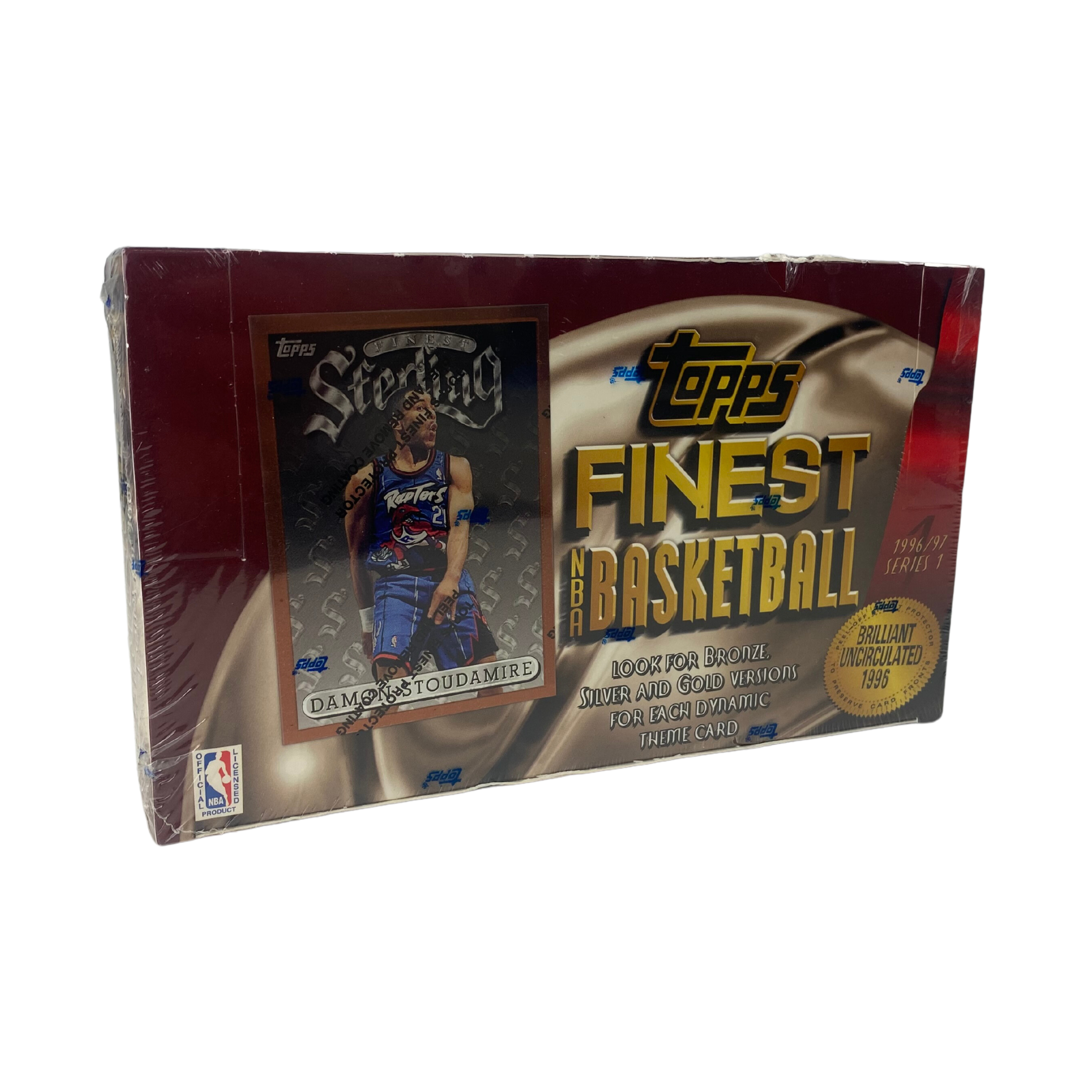 1996-97 Topps Finest Series 1 Basketball Hobby Box