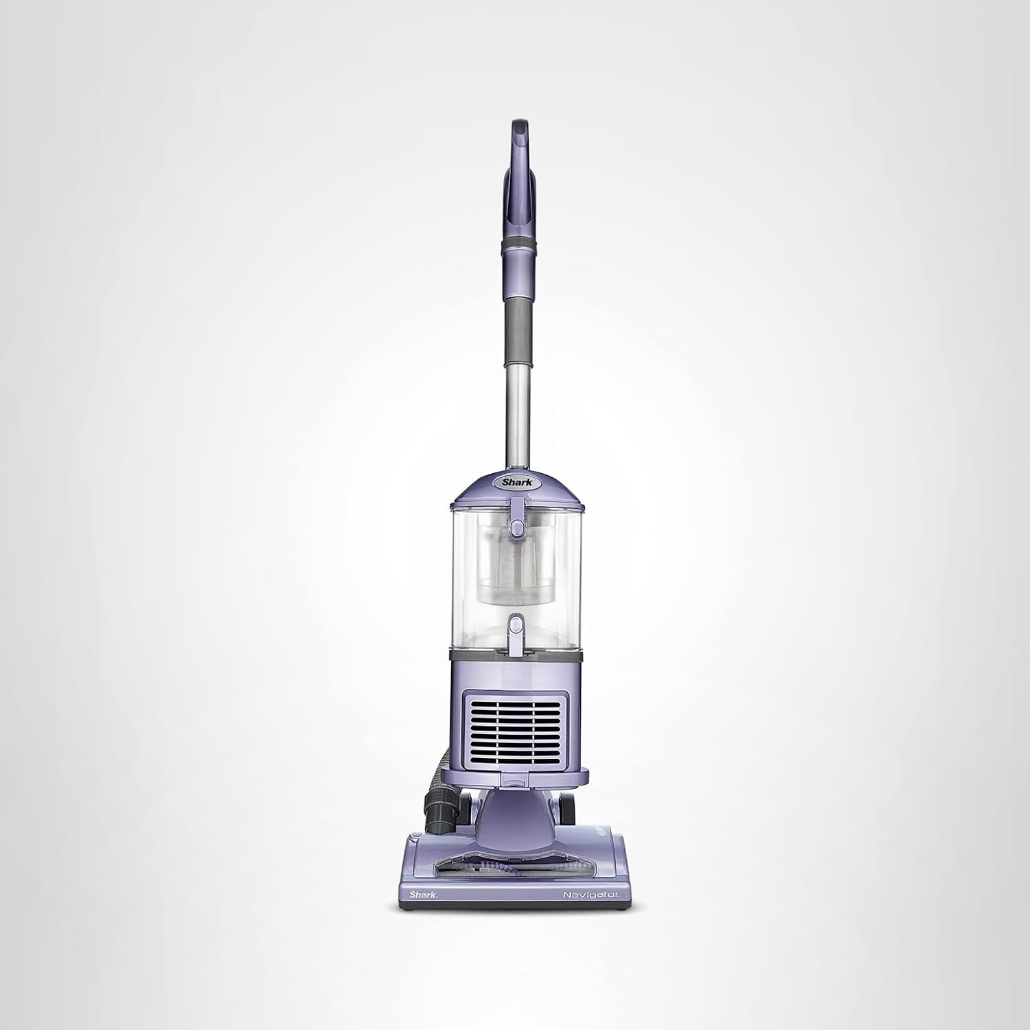 Shark | Upright Vacuum Cleaner | Navigator Lift-Away | Swivel Steering | HEPA Filter | Vacuum for Pet Hair | Crevice Tool & Dusting Brush Included | For Carpets & Hard Floors | White/Silver | NV356E