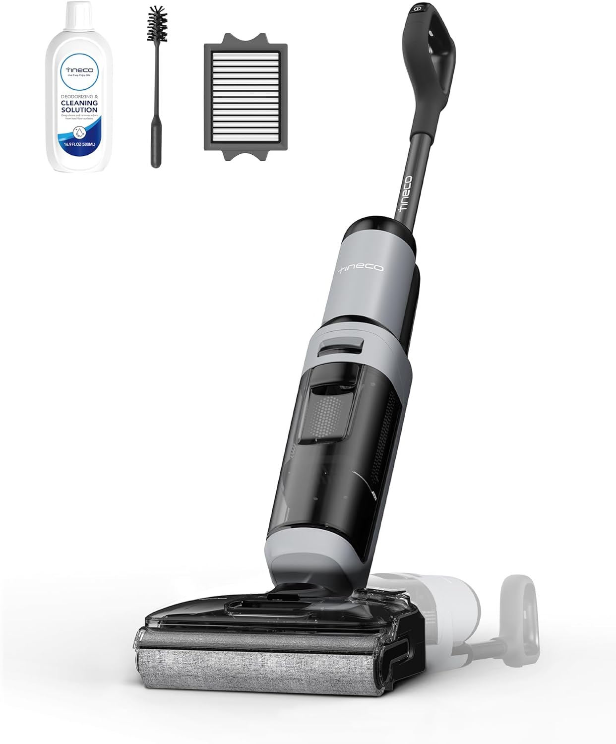 Tineco iFLOOR 2 Complete Cordless Wet Dry Vacuum Floor Cleaner and Mop, One-Step Cleaning for Hard Floors, Great for Sticky Messes and Pet Hair