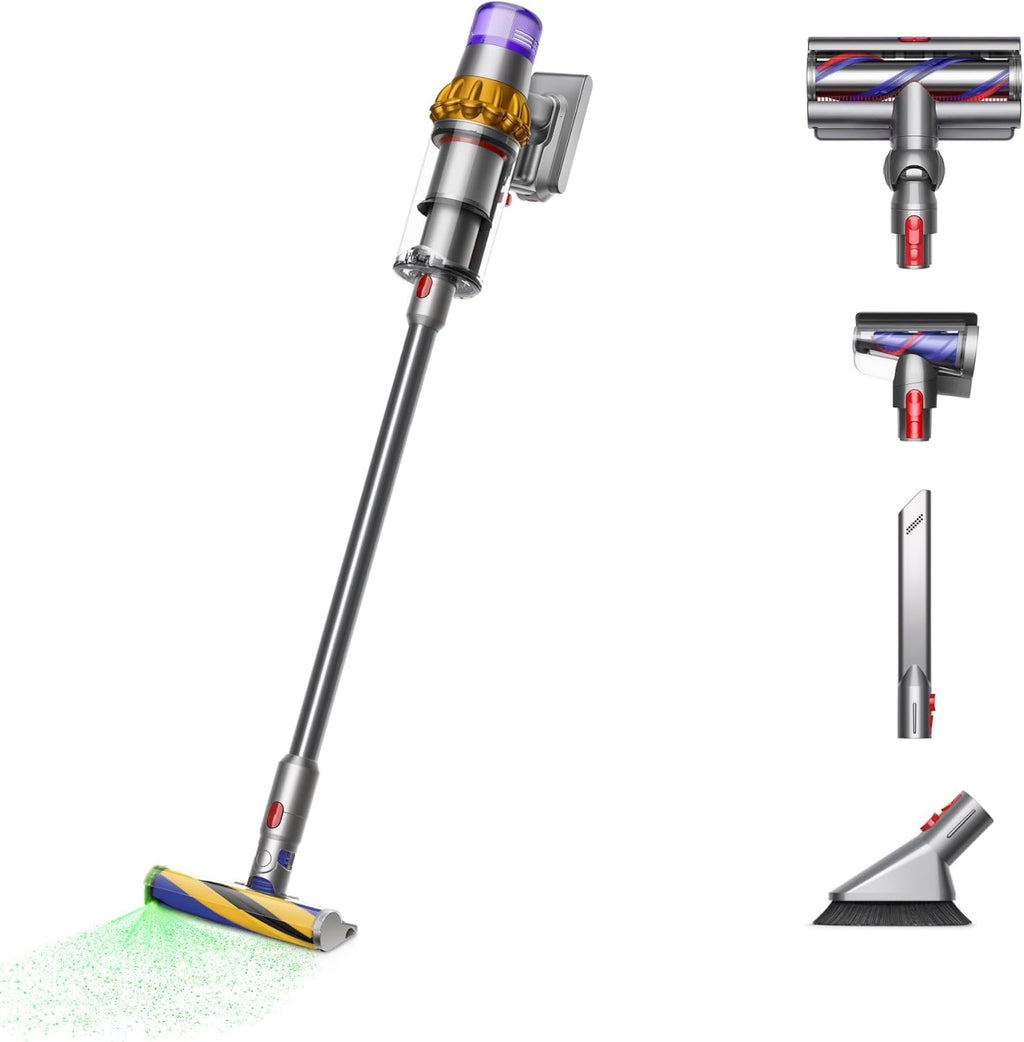 Dyson V15s Detect Submarine Wet Dry Vacuum, Yellow/Nickel