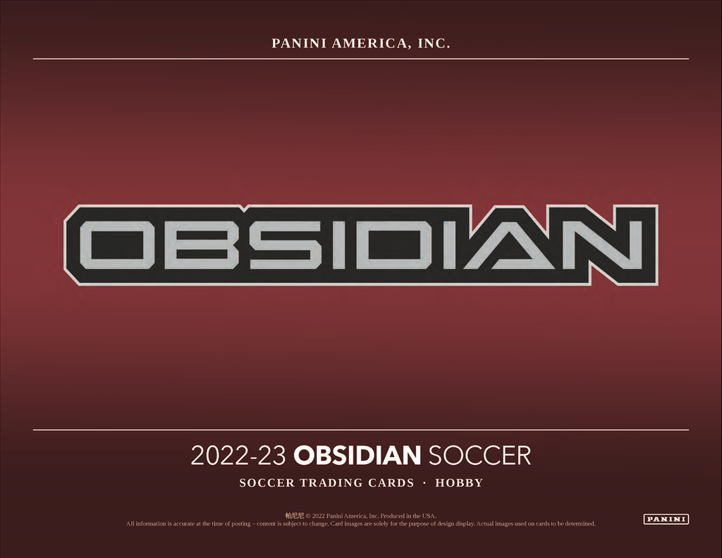 2022-23 Panini Obsidian Soccer Hobby Box