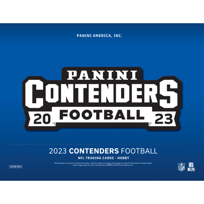2023 Panini Contenders Football Hobby 12 Box Case
