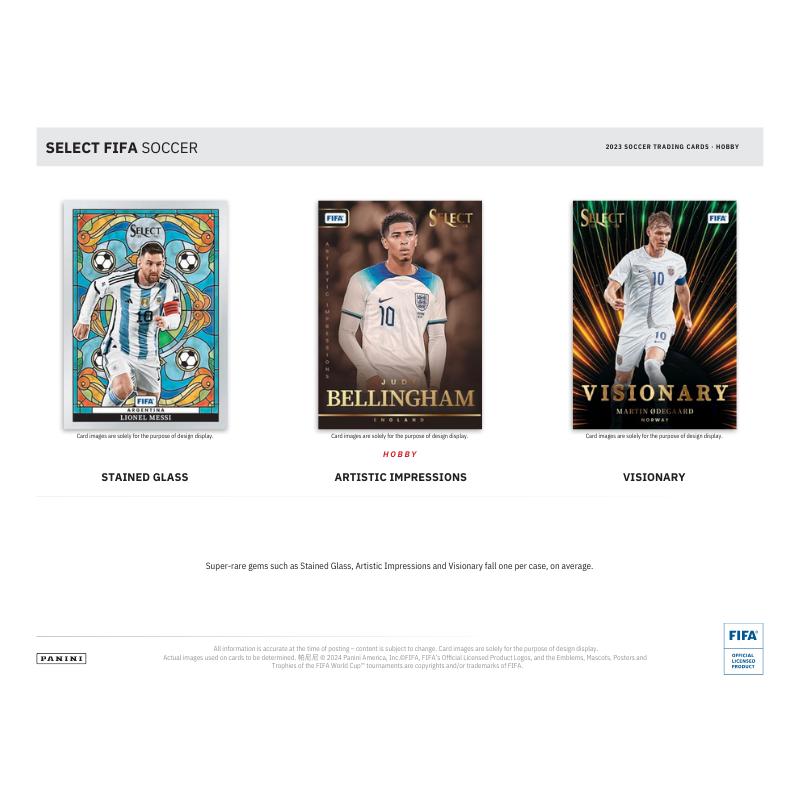 2023/24 Panini Select FIFA Soccer Hobby Box